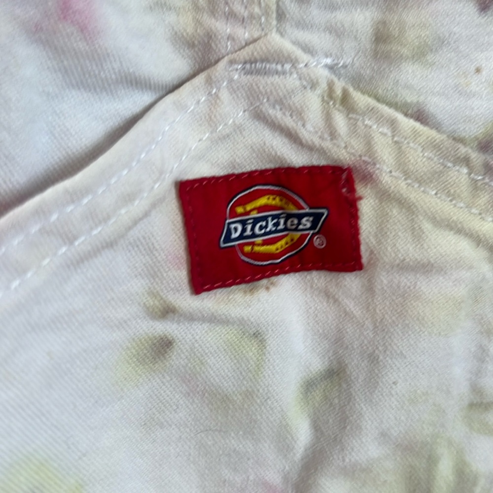 Dickies tie dye overalls. Size large.